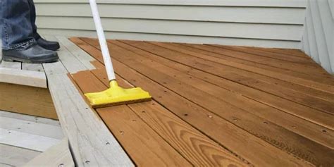 Is it OK to stain a deck every year?